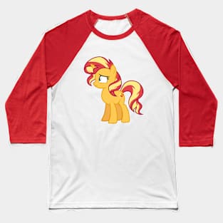 Pony Sunset 1 alternate Baseball T-Shirt